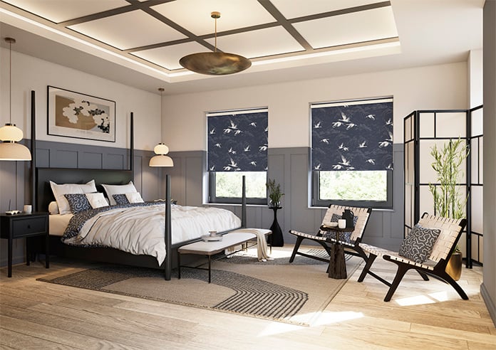 Laura Ashley Animalia, Midnight - Twist&Fit Roller Blind - Image 7